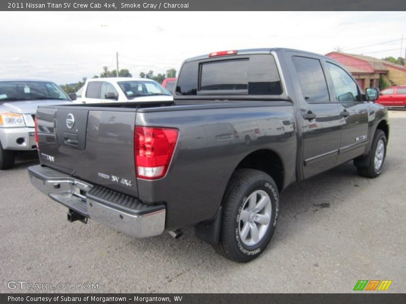 Smoke Gray / Charcoal 2011 Nissan Titan SV Crew Cab 4x4