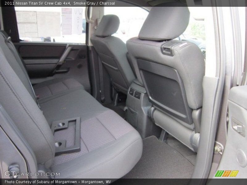 2011 Titan SV Crew Cab 4x4 Charcoal Interior