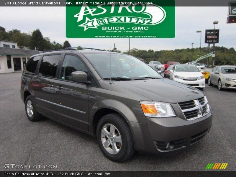 Dark Titanium Metallic / Dark Slate Gray/Light Shale 2010 Dodge Grand Caravan SXT