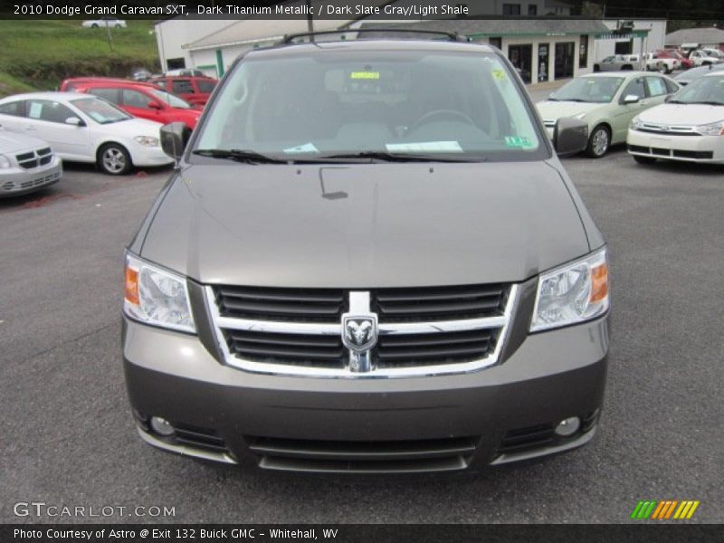 Dark Titanium Metallic / Dark Slate Gray/Light Shale 2010 Dodge Grand Caravan SXT