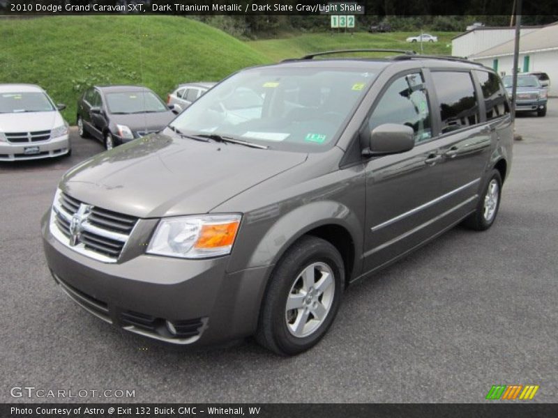 Dark Titanium Metallic / Dark Slate Gray/Light Shale 2010 Dodge Grand Caravan SXT