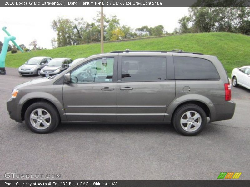 Dark Titanium Metallic / Dark Slate Gray/Light Shale 2010 Dodge Grand Caravan SXT
