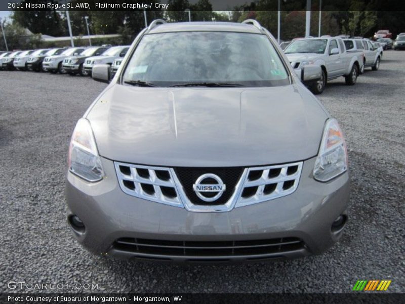 Platinum Graphite / Gray 2011 Nissan Rogue SL AWD