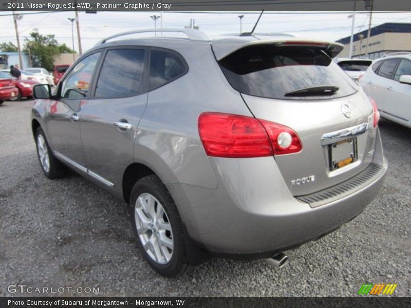 Platinum Graphite / Gray 2011 Nissan Rogue SL AWD