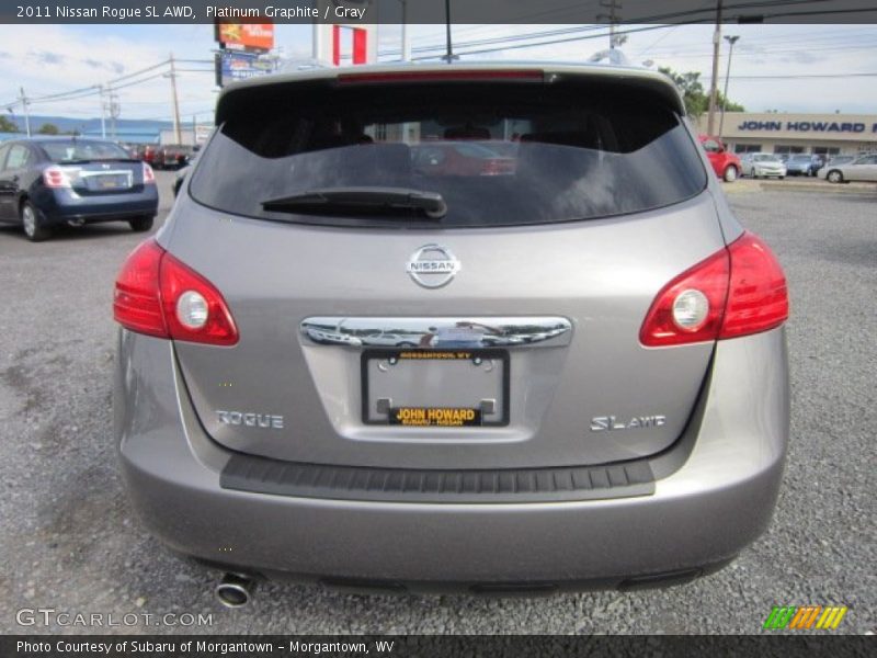 Platinum Graphite / Gray 2011 Nissan Rogue SL AWD