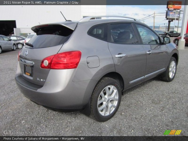 Platinum Graphite / Gray 2011 Nissan Rogue SL AWD