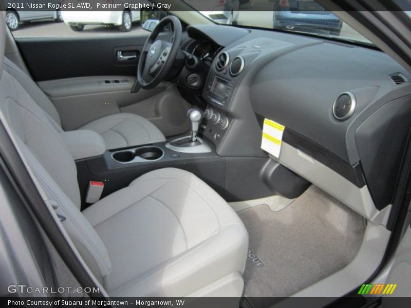 Platinum Graphite / Gray 2011 Nissan Rogue SL AWD