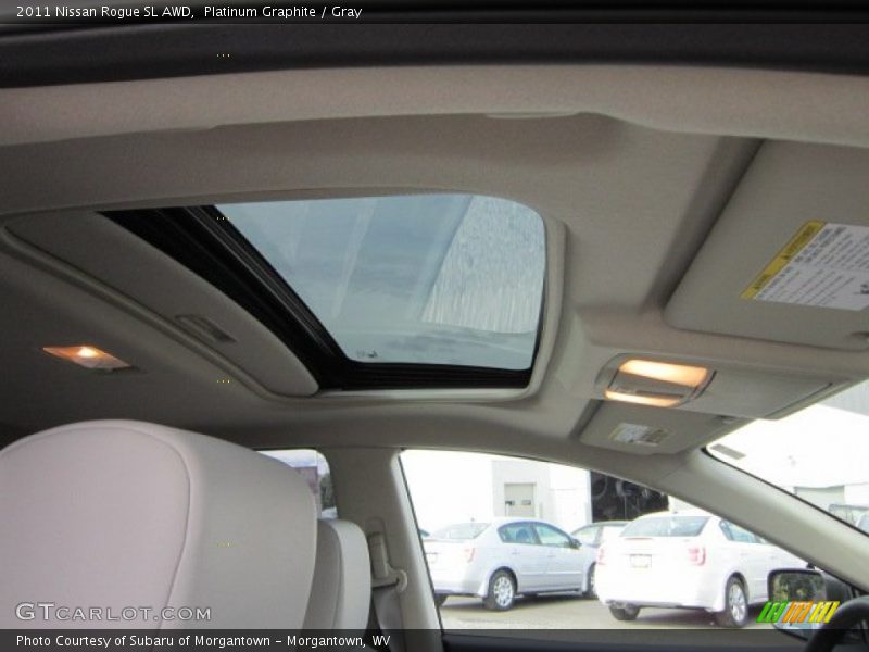 Platinum Graphite / Gray 2011 Nissan Rogue SL AWD