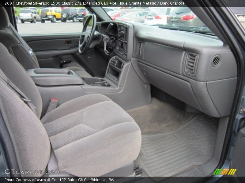 Blue Granite Metallic / Dark Charcoal 2007 Chevrolet Silverado 1500 Classic Z71 Extended Cab 4x4