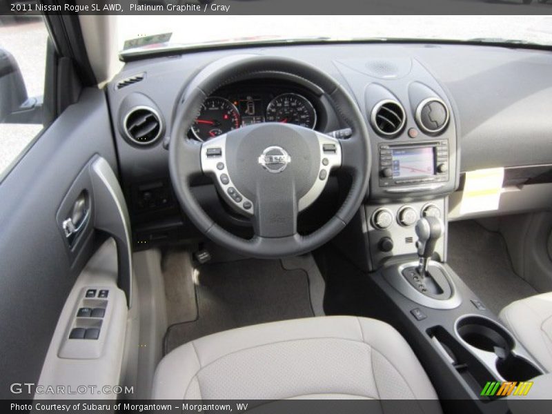 Platinum Graphite / Gray 2011 Nissan Rogue SL AWD