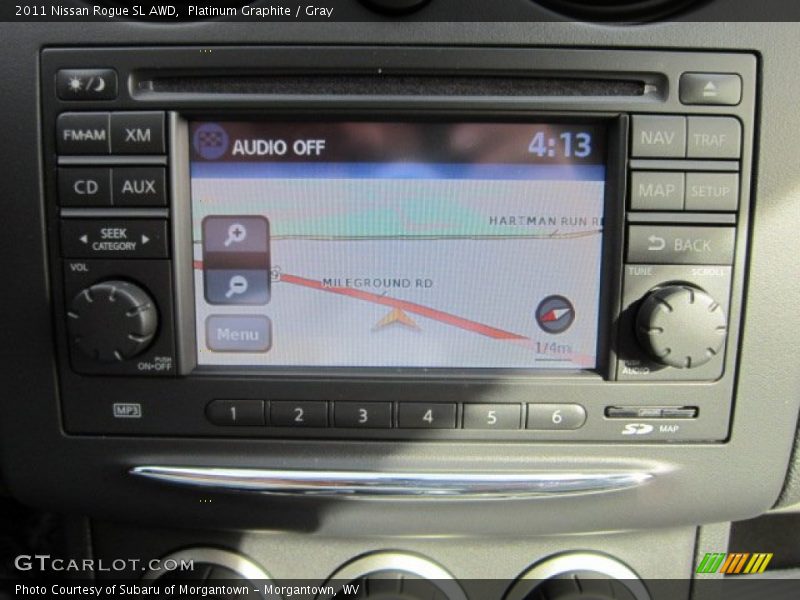 Platinum Graphite / Gray 2011 Nissan Rogue SL AWD