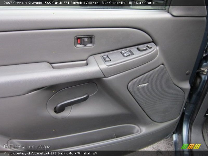 Blue Granite Metallic / Dark Charcoal 2007 Chevrolet Silverado 1500 Classic Z71 Extended Cab 4x4