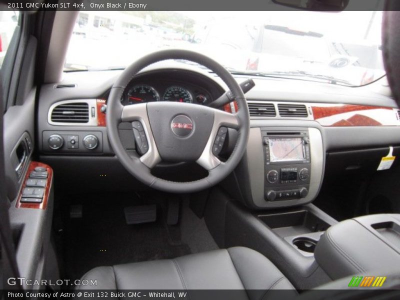 Onyx Black / Ebony 2011 GMC Yukon SLT 4x4