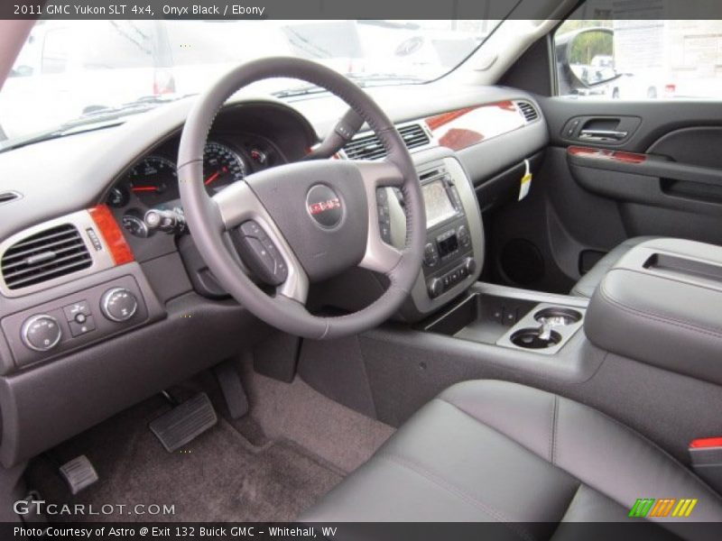 Onyx Black / Ebony 2011 GMC Yukon SLT 4x4