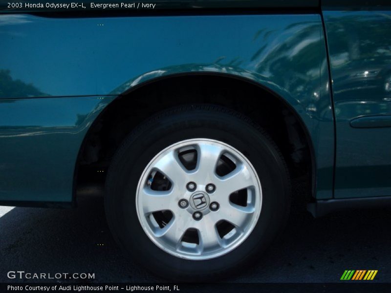 Evergreen Pearl / Ivory 2003 Honda Odyssey EX-L