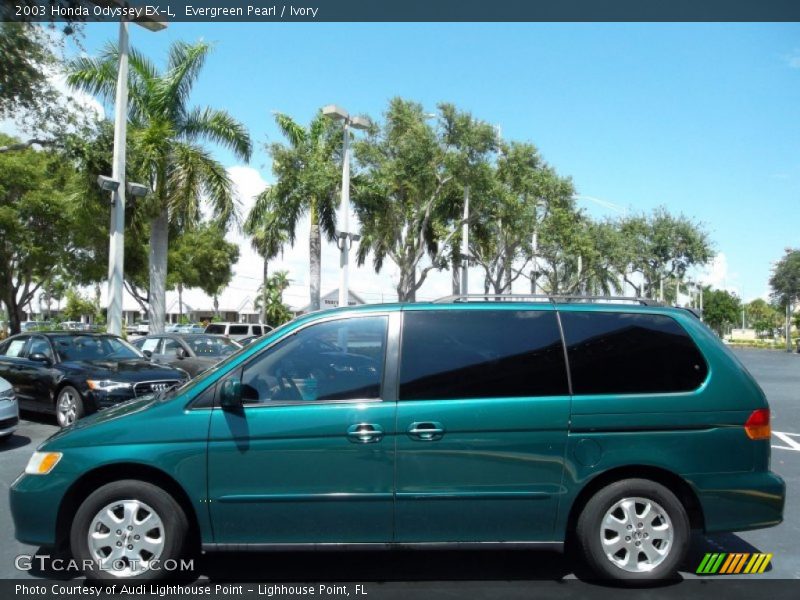  2003 Odyssey EX-L Evergreen Pearl