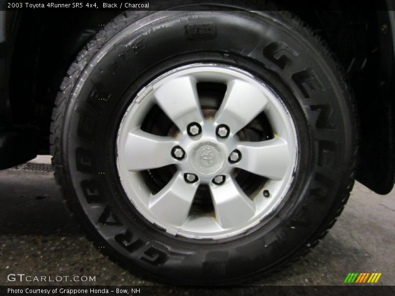 Black / Charcoal 2003 Toyota 4Runner SR5 4x4