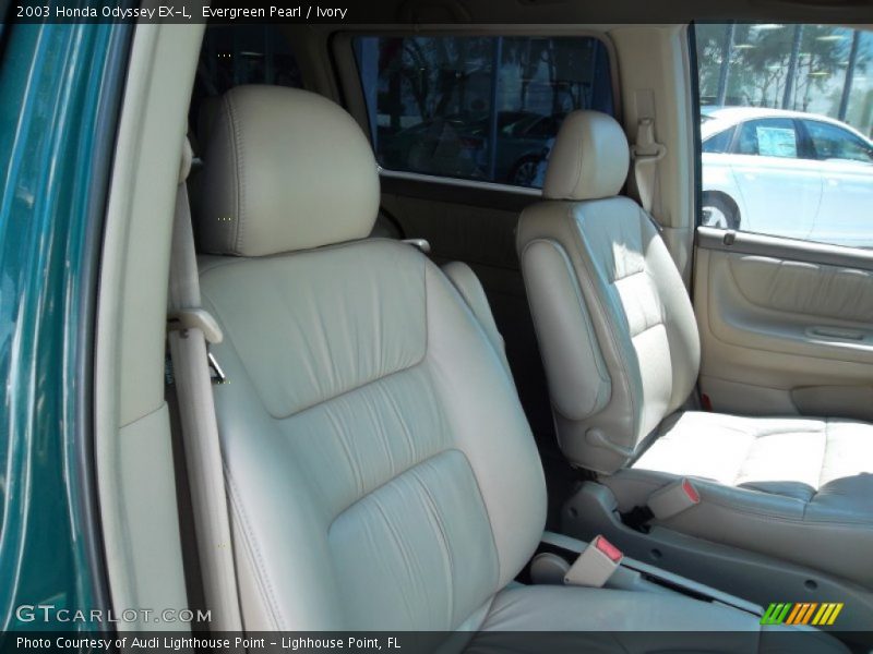 Evergreen Pearl / Ivory 2003 Honda Odyssey EX-L