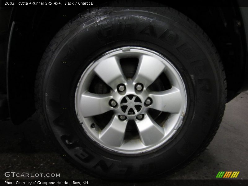 Black / Charcoal 2003 Toyota 4Runner SR5 4x4