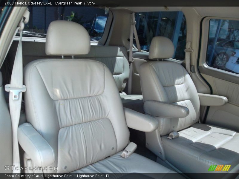 Evergreen Pearl / Ivory 2003 Honda Odyssey EX-L