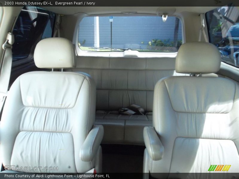 Evergreen Pearl / Ivory 2003 Honda Odyssey EX-L