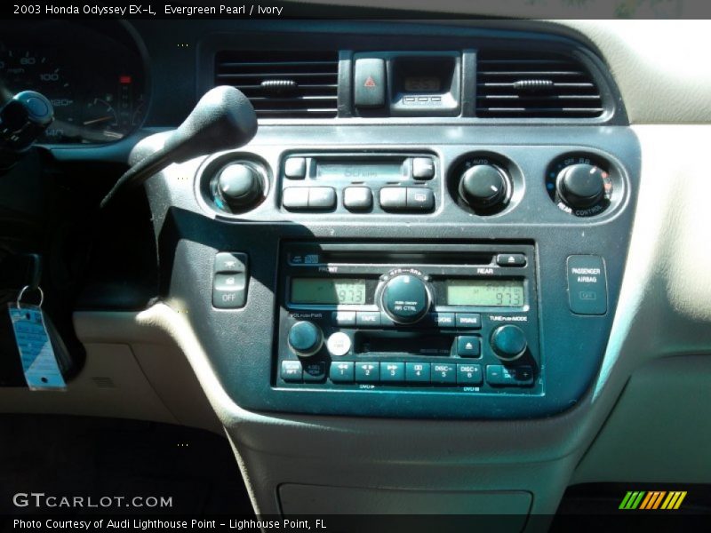 Evergreen Pearl / Ivory 2003 Honda Odyssey EX-L