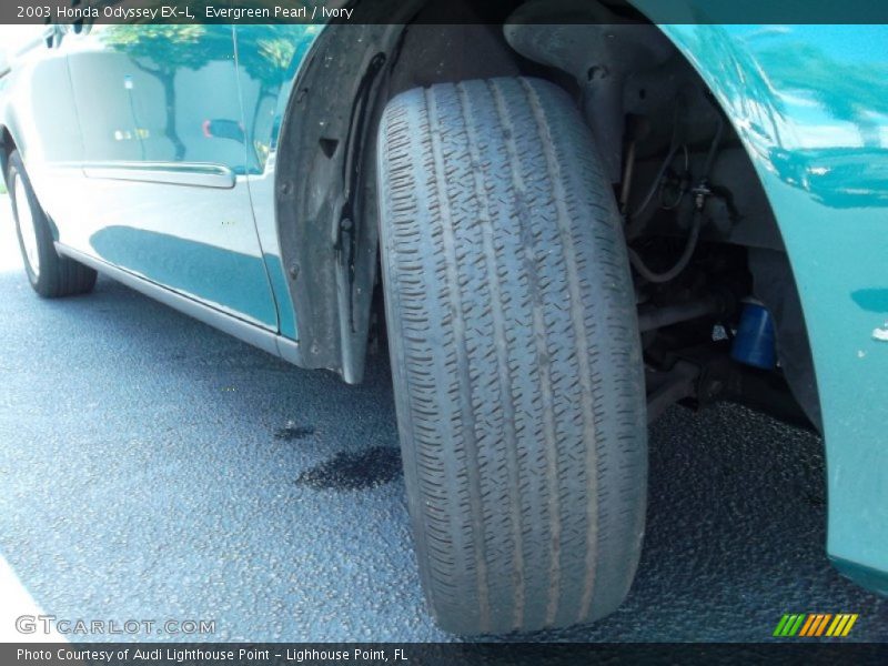 Evergreen Pearl / Ivory 2003 Honda Odyssey EX-L