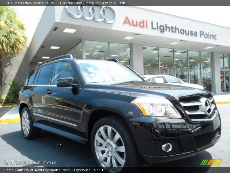 Obsidian Black Metallic / Almond/Black 2010 Mercedes-Benz GLK 350