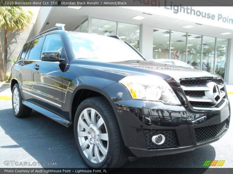 Obsidian Black Metallic / Almond/Black 2010 Mercedes-Benz GLK 350