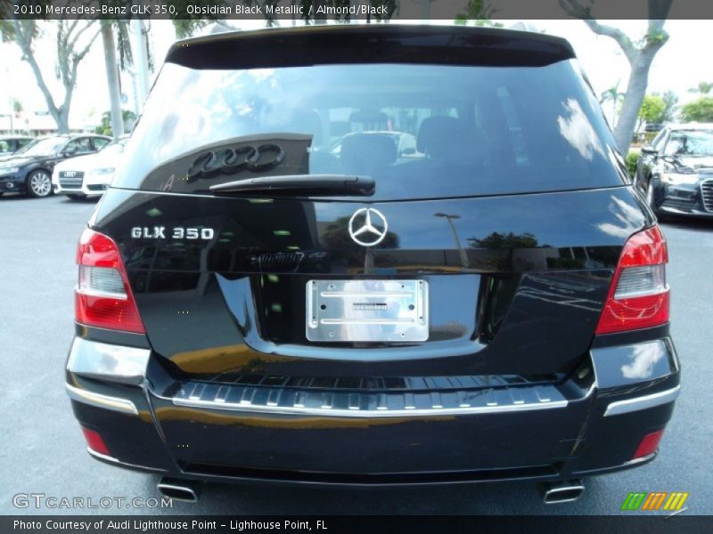 Obsidian Black Metallic / Almond/Black 2010 Mercedes-Benz GLK 350