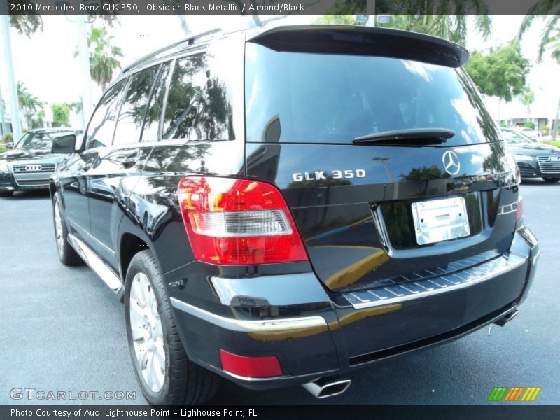 Obsidian Black Metallic / Almond/Black 2010 Mercedes-Benz GLK 350