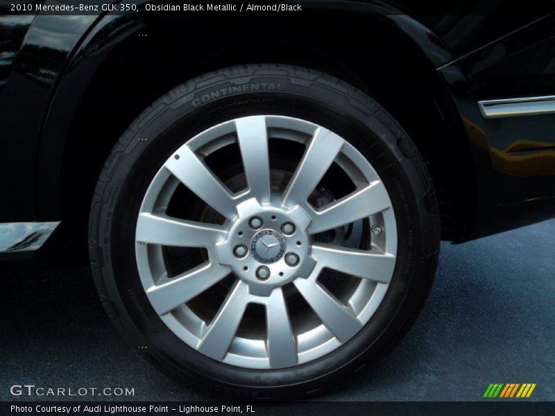 Obsidian Black Metallic / Almond/Black 2010 Mercedes-Benz GLK 350
