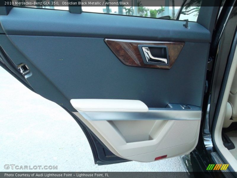 Obsidian Black Metallic / Almond/Black 2010 Mercedes-Benz GLK 350