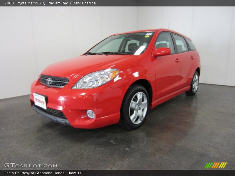 Radiant Red / Dark Charcoal 2008 Toyota Matrix XR