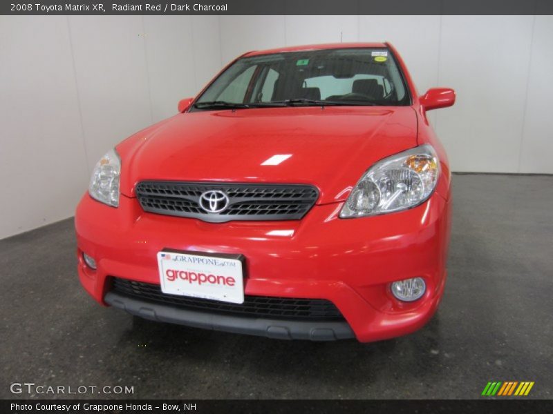 Radiant Red / Dark Charcoal 2008 Toyota Matrix XR