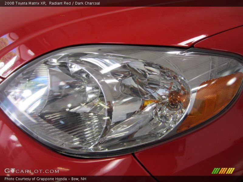 Radiant Red / Dark Charcoal 2008 Toyota Matrix XR