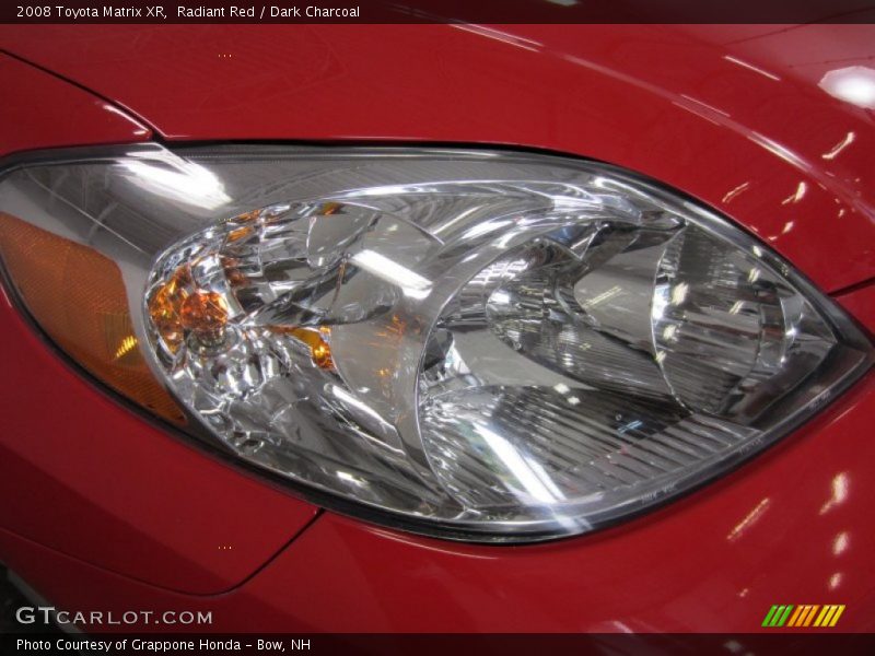 Radiant Red / Dark Charcoal 2008 Toyota Matrix XR