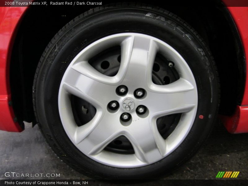 Radiant Red / Dark Charcoal 2008 Toyota Matrix XR