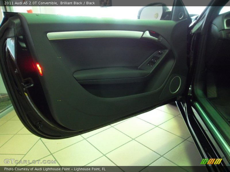 Brilliant Black / Black 2011 Audi A5 2.0T Convertible