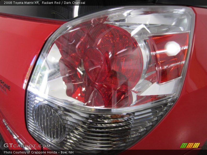 Radiant Red / Dark Charcoal 2008 Toyota Matrix XR