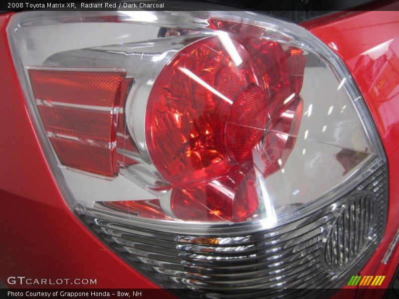 Radiant Red / Dark Charcoal 2008 Toyota Matrix XR