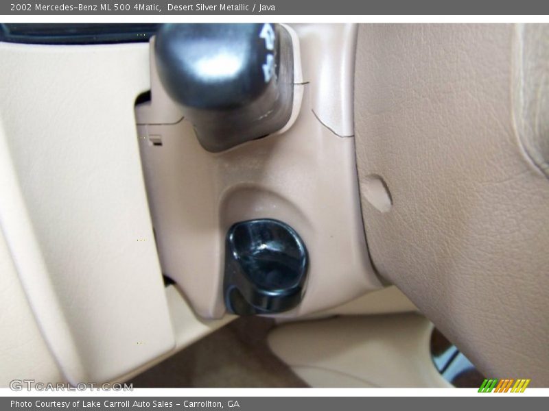 Desert Silver Metallic / Java 2002 Mercedes-Benz ML 500 4Matic