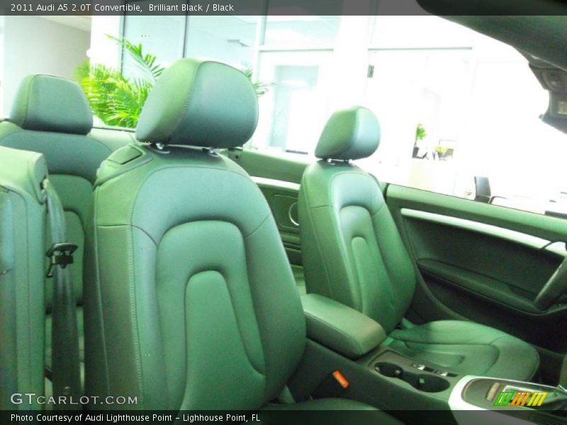 Brilliant Black / Black 2011 Audi A5 2.0T Convertible