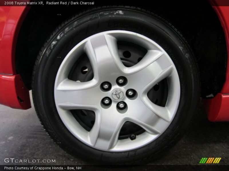 Radiant Red / Dark Charcoal 2008 Toyota Matrix XR