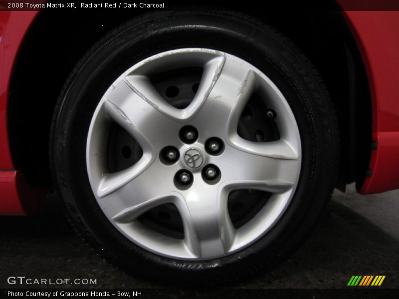 Radiant Red / Dark Charcoal 2008 Toyota Matrix XR