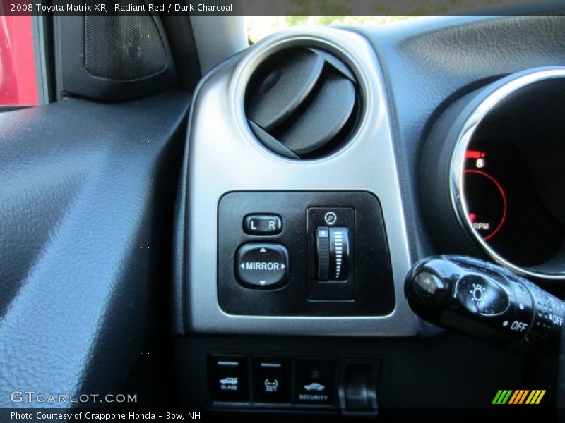 Radiant Red / Dark Charcoal 2008 Toyota Matrix XR
