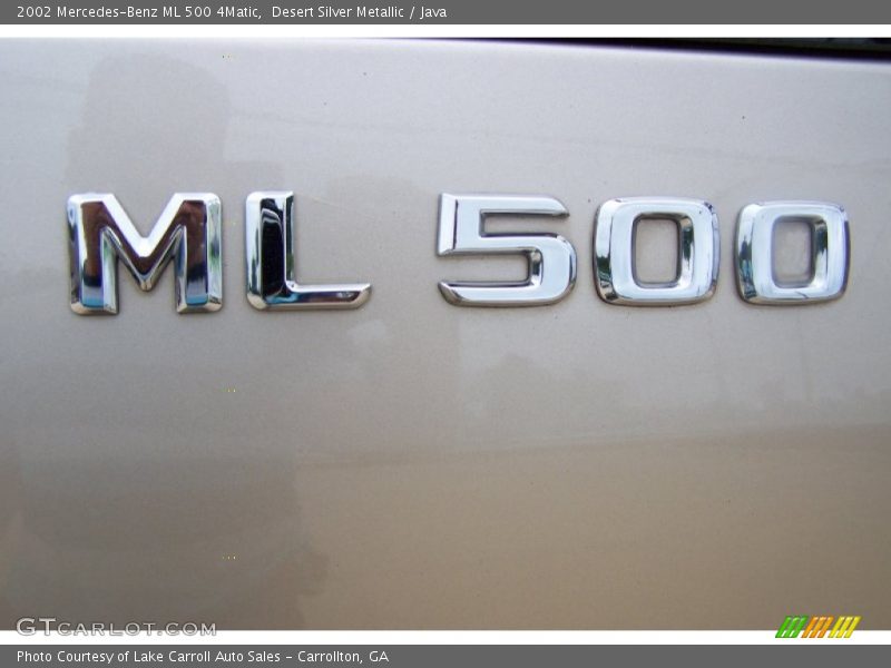  2002 ML 500 4Matic Logo