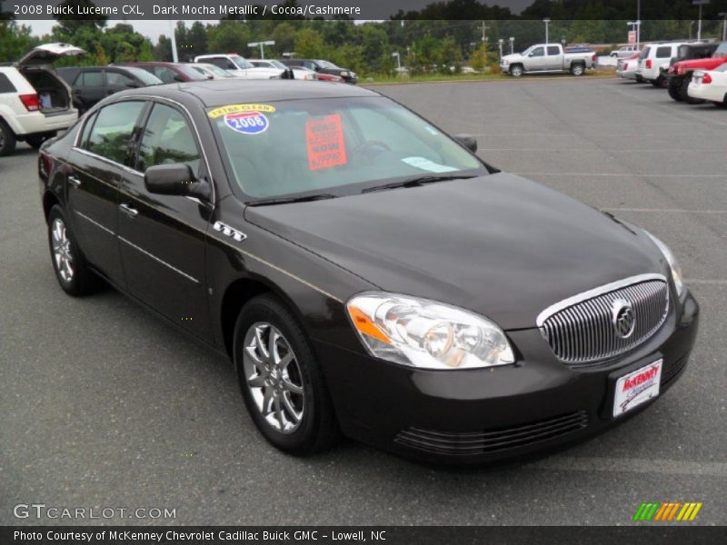 Dark Mocha Metallic / Cocoa/Cashmere 2008 Buick Lucerne CXL