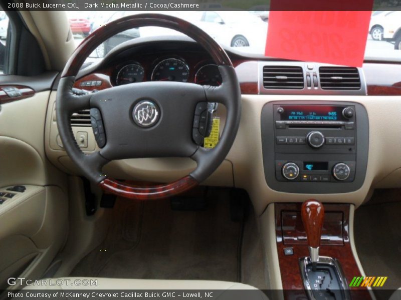 Dark Mocha Metallic / Cocoa/Cashmere 2008 Buick Lucerne CXL