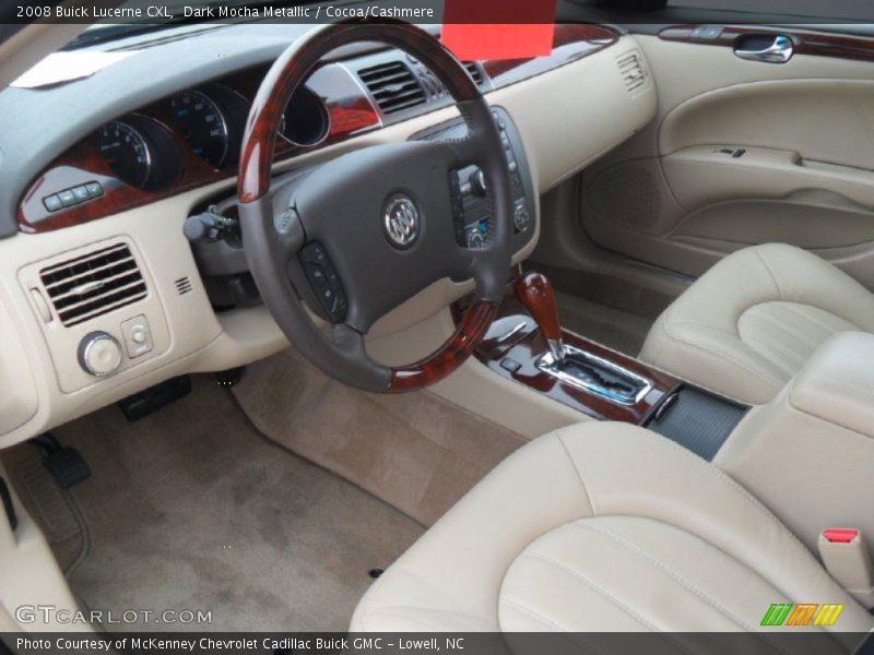 Dark Mocha Metallic / Cocoa/Cashmere 2008 Buick Lucerne CXL